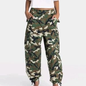 KBB by KAHLANA Women's Mid-Rise Straight Leg 'The Cargo Jogger'